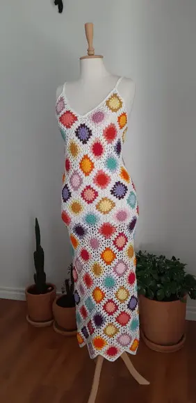 Vestido De Crochê