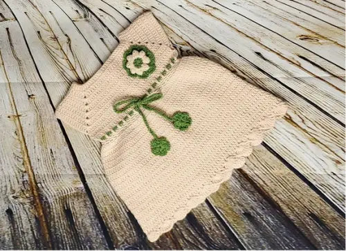 Vestido de Crochê Bebe/infantil