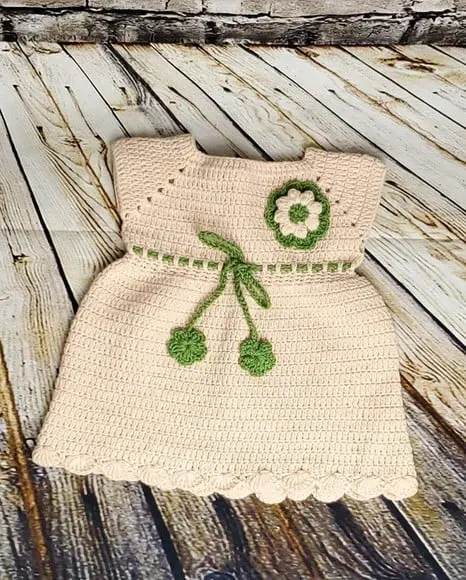 Vestido de Crochê Bebe/infantil
