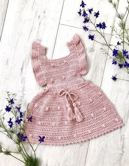 Vestido de Croche Bebê/infantil