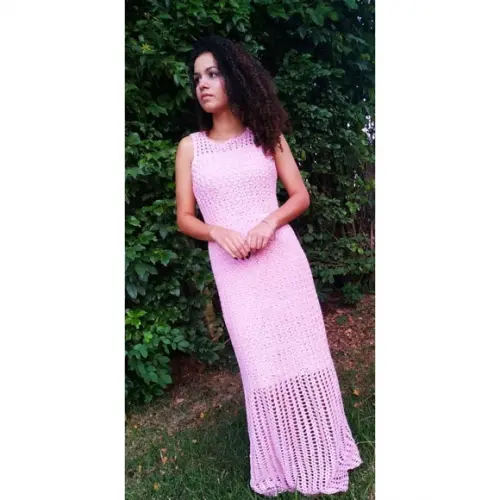 Vestido de Croche Elizete