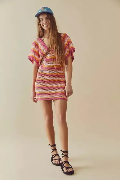 Vestido de crochê Isis