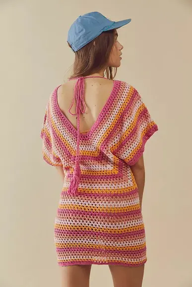 Vestido de crochê Isis