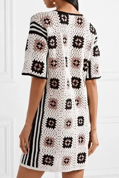 Vestido de crochê Samara