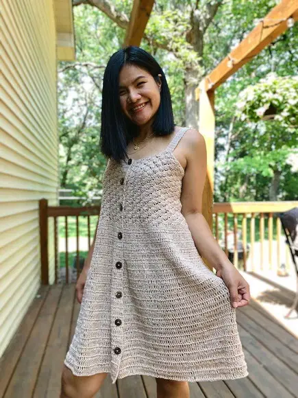 Vestido de Crochê Zoe
