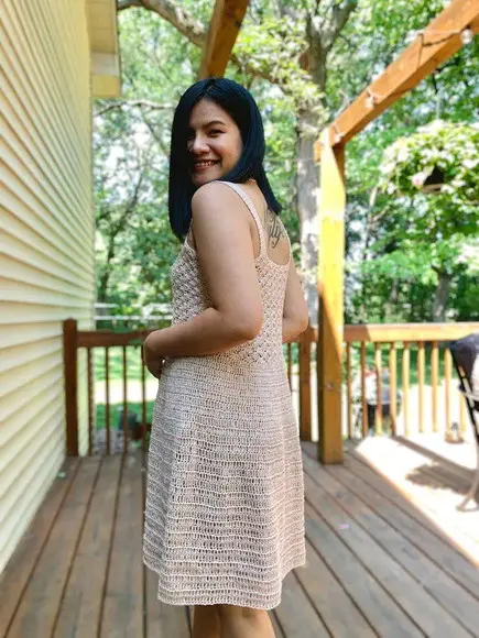 Vestido de Crochê Zoe