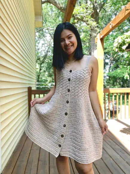 Vestido de Crochê Zoe