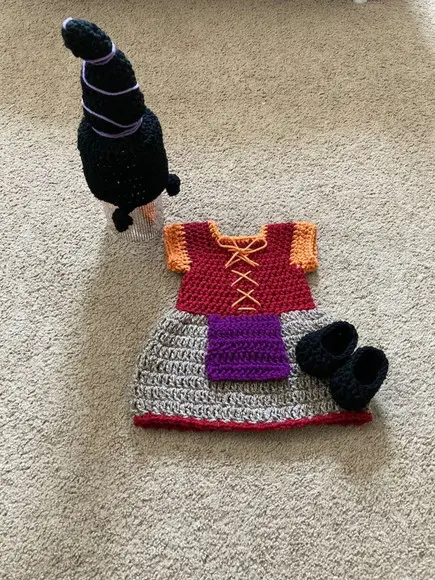 Vestido Fantasia Hocus Pocus Mary Sanderson