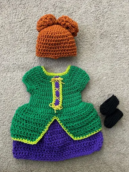 Vestido Fantasia Hocus Pocus Winifred winnie Sanderson