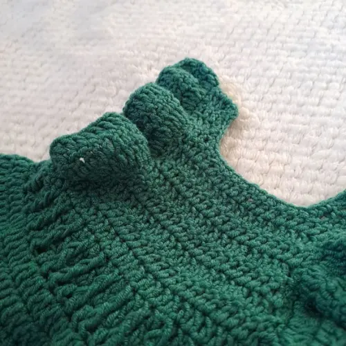 Vestido Infantil de Crochê