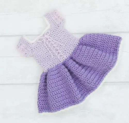 Vestido Princesa Rapunzel