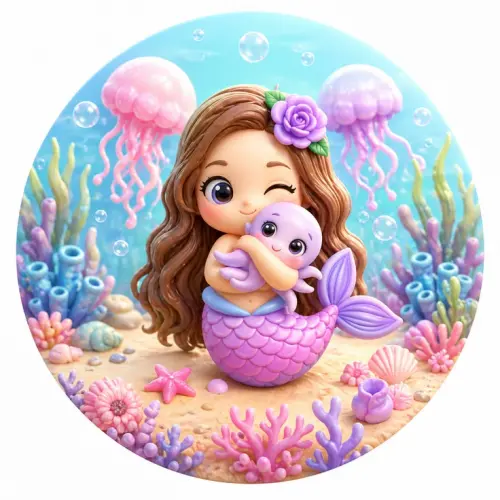 Sereia, Fundo do Mar, Verão