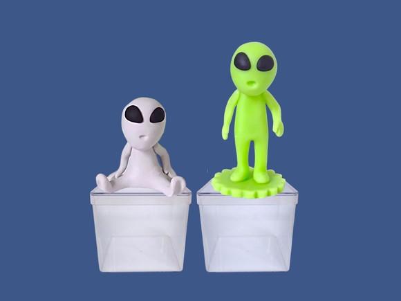 Alienígena em Biscuit para Lembrancinhas