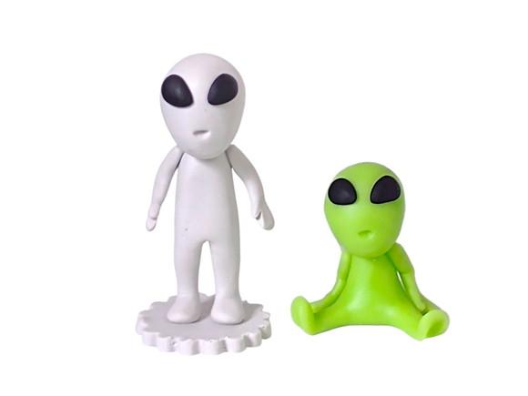 Alienígena em Biscuit para Lembrancinhas