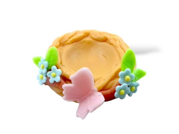 Forminhas para Doces ninho de passarinho de biscuit