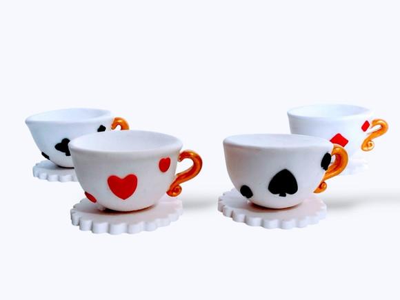 Forminhas para Doces Xícara da Alice no País das Maravilhas