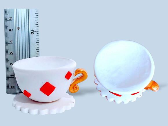 Forminhas para Doces Xícara da Alice no País das Maravilhas