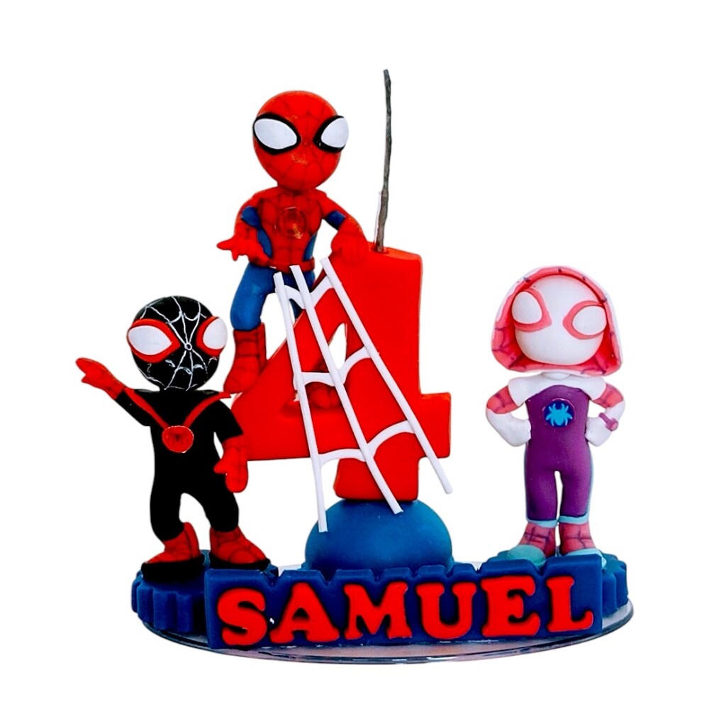 Vela Personalizada Super-heróis Amigos
