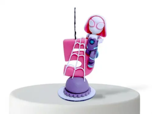 Vela de Biscuit Aranha Fantasma