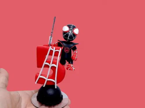 Vela de Biscuit Spider negro