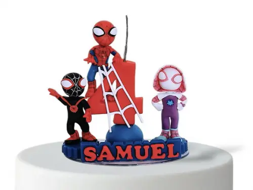 Vela Personalizada Super Heróis Amigos