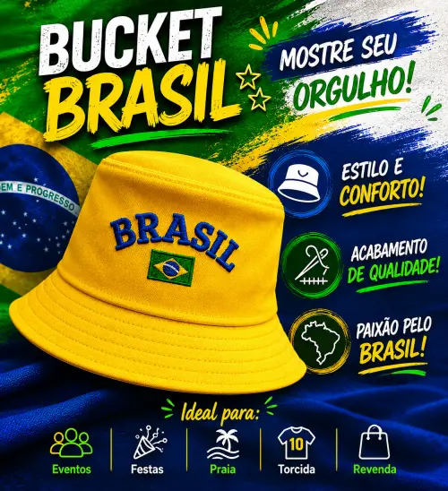 Bucket Tema Brasil