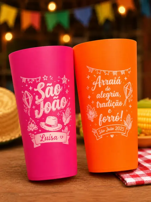 Copo Eco 300 ml Personalizado são joão
