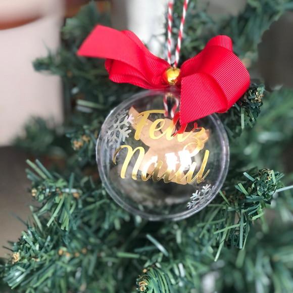 Bolas de Natal Personalizada!