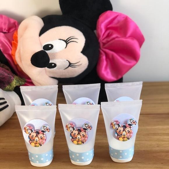 Bisnaga para Álcool em Gel Personalizada Turma do Mickey