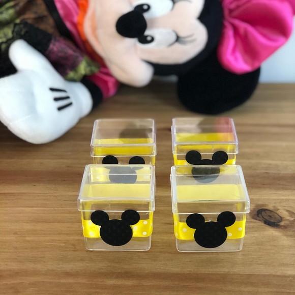 Caixa Acrílica Personalizada com o tema Turma do Mickey!