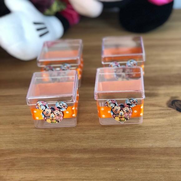 Caixa Acrílica Personalizada com o tema Turma do Mickey!