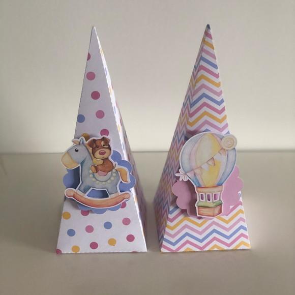 Caixa Cone Personalizada no tema Brinquedos!