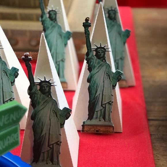 Caixa Cone Personalizada no tema Estátua da Liberdade!