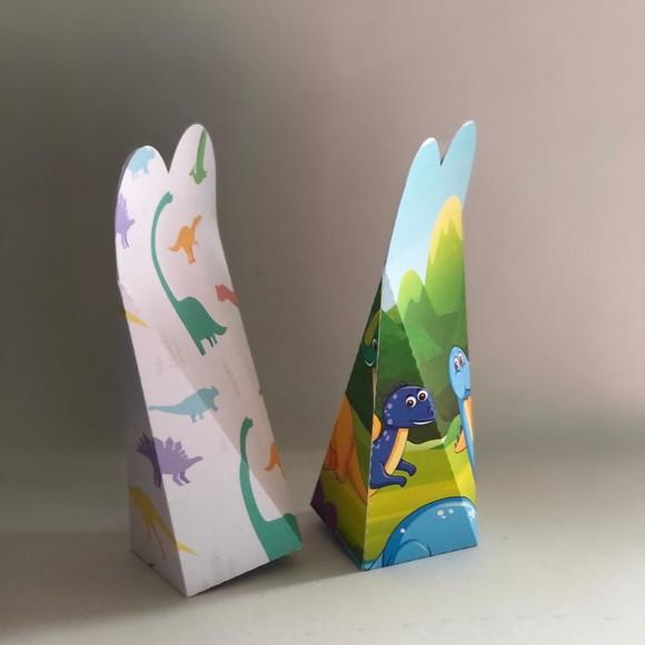 Caixa Coração Personalizada no tema Dinossauro!
