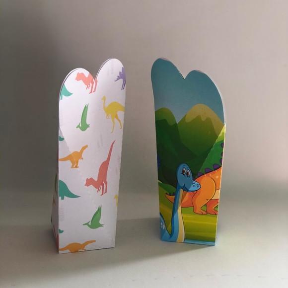Caixa Coração Personalizada no tema Dinossauro!