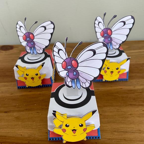 Caixa Cubo Personalizada no Tema Pokémon!