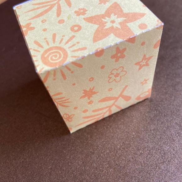 Caixa Cubo Personalizada para Decoração de Mesa Tema Encanto
