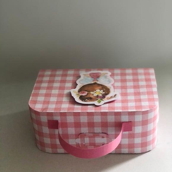 Caixa Lembrancinha Maleta Personalizada no Tema Fadas!