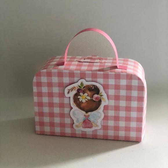 Caixa Lembrancinha Maleta Personalizada no Tema Fadas!
