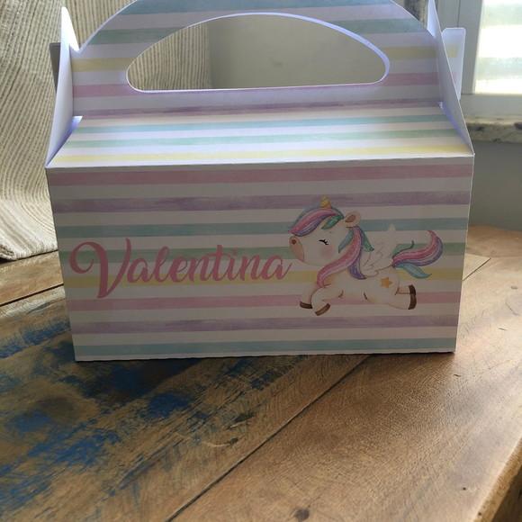 Caixa Maleta Personalizada no tema Unicórnio!!!