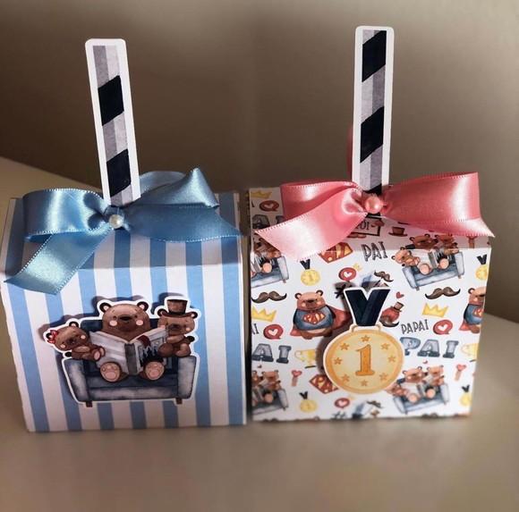 Caixa Picolé Personalizada no tema Dia dos Pais!
