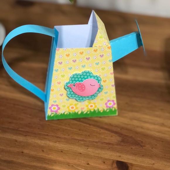 Caixa Regador Personalizado no Tema Jardim