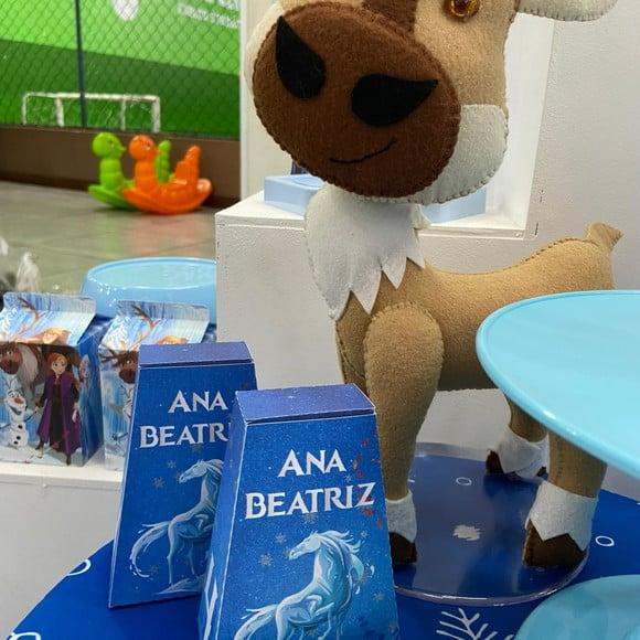 Caixa Sino Personalizada no Tema Frozen!