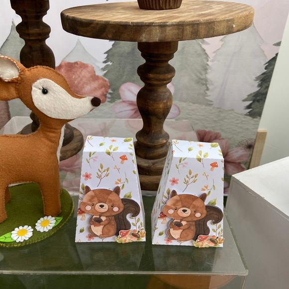 Caixa Sino Personalizada no Tema Bosque!