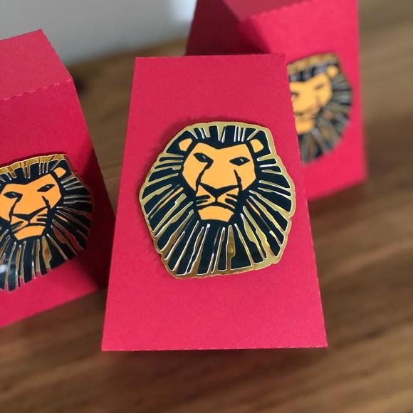 Caixa Sino Personalizada no tema O Rei Leão!