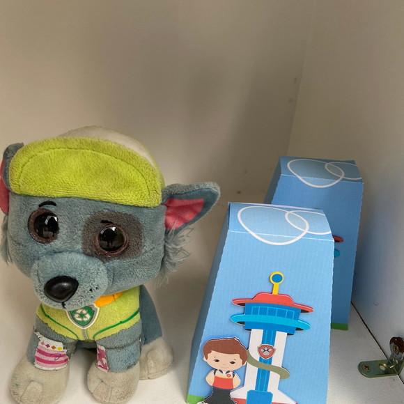 Caixa Sino Personalizada no Tema Patrulha Canina!