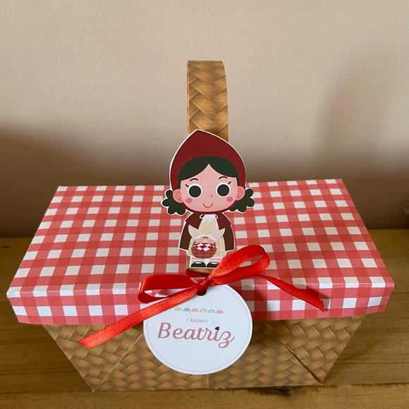 Cesta Piquenique Chapeuzinho Vermelho!