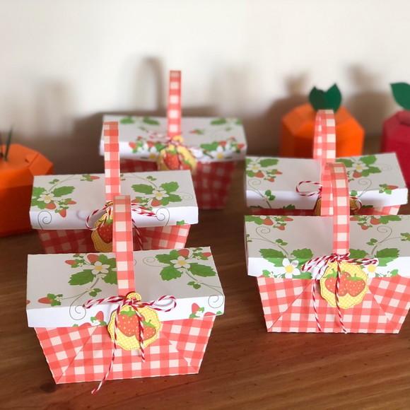 Cesta Piquenique Lembrancinha Personalizada