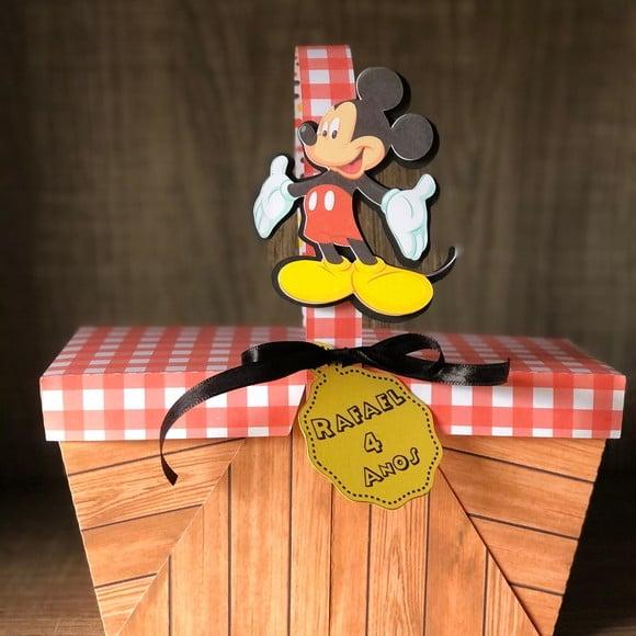 Cesta Piquenique Personalizada no Tema Mickey!