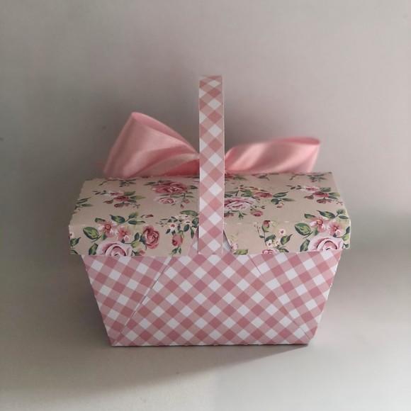 Cesta Piquenique Personalizada no Tema Jardim!